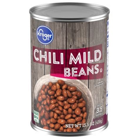 Kroger® Chili Mild Canned Beans 155 Oz Kroger