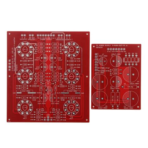 Diy Hifi 6l6 Parallel Single Ended Class A Audio Amplifier Board Pcb