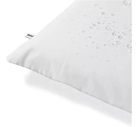 Kit de 2 fundas protectoras para almohada de bebé color blanco