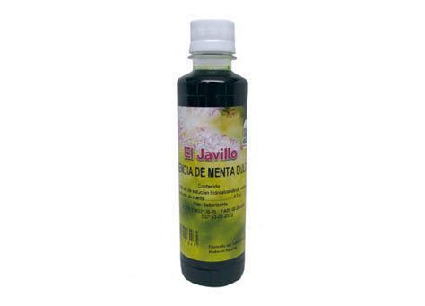 Esencia De Menta Dulce 240ml Laboratorio Javillo