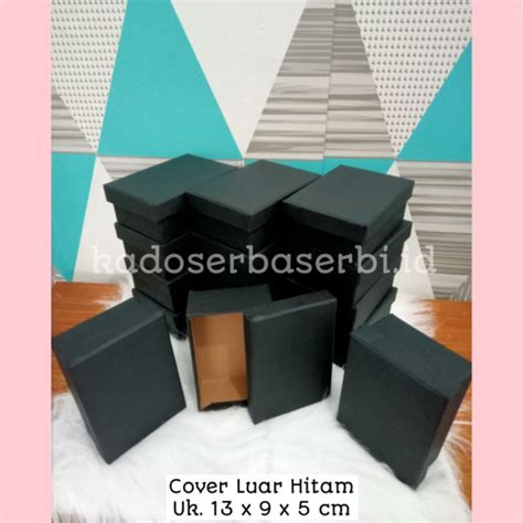 Jual Grosir Hardbox Uk X X Cm Cover Luar Hitam Kotak Kado