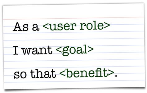 Effective User Stories For Agile Requirements Scrum Withstyle