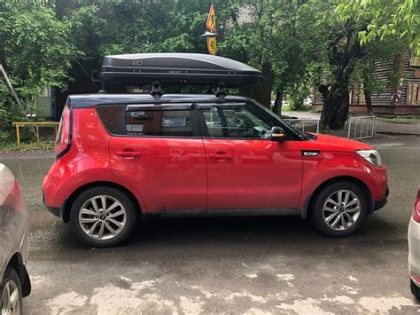 Багажник бокс на крышу Kia Soul (Киа Соул) | Магазин багажников в ...