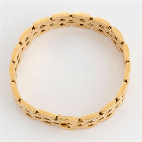 Cartier Armband 18K Guld Maillon Panthere Bukowskis