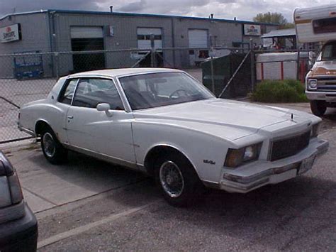 1979 Chevy Monte Carlo Landau Chevrolet 305 1 Owner