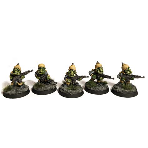 Orcs In Space Old School Miniatures