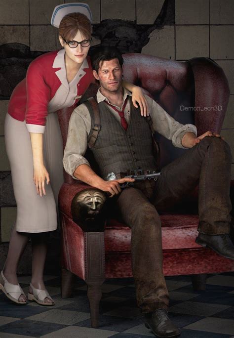 Tew Tatiana X Sebastian By Demonleon3d The Evil Within Ruvik The Evil Within The Evil