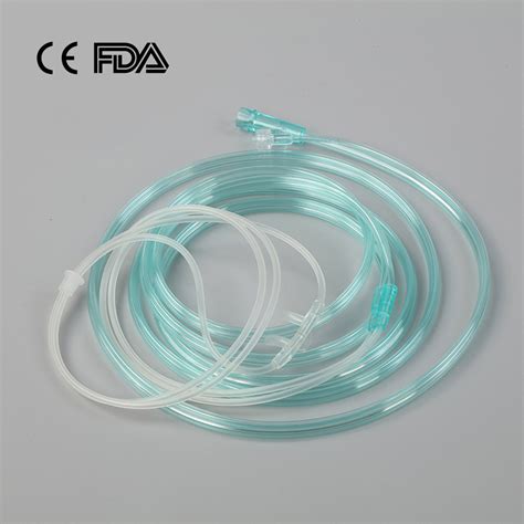 Soft Disposable Pvc Nasal Oxygen Cannula With Ce Iso Approved Medical