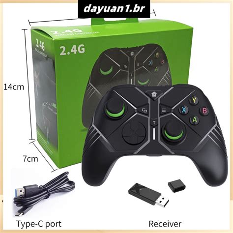 Para Xbox One S X Series Gamepad Profissional Joystick Bluetooth Sem