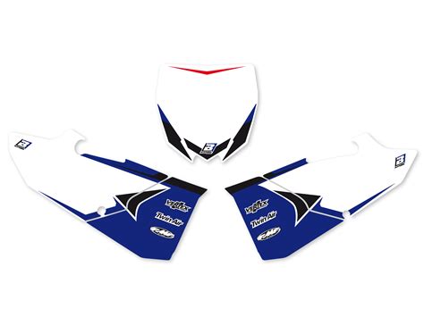 Blackbird Racing Kit Adesivi Portanumero Grafica Yamaha Yz