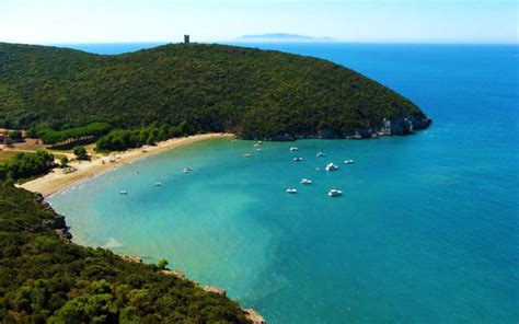 Spiaggia Cala Di Forno Colle Lungo Maremma Tuscany