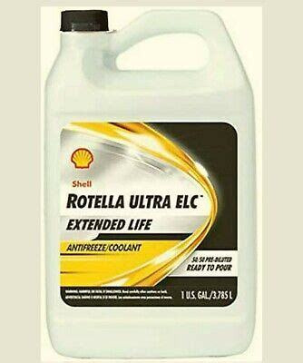 Shell Rotella Ultra Elc NF Anticongelante 1 Galones EBay