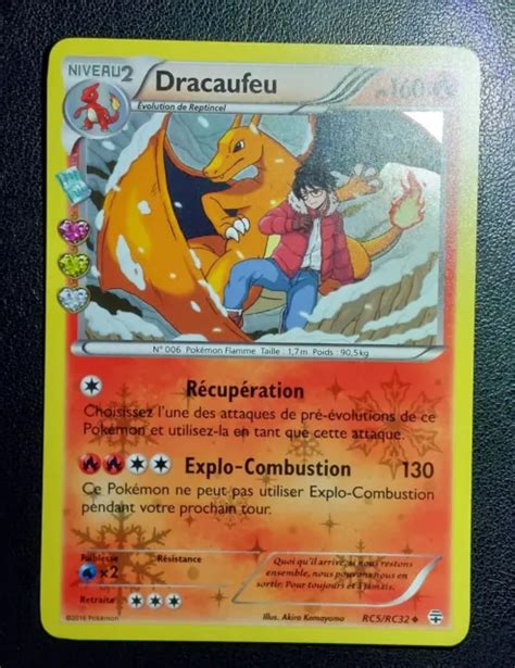 Carte Pokemon Fr Xy Generations Dracaufeu Rc Rc Holo Fr Eur