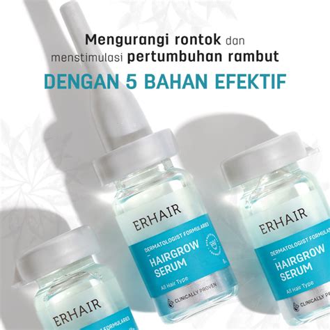 Rekomendasi Hair Serum Untuk Bantu Memperkuat Akar Rambut Cegah