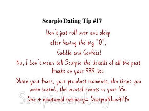 Wow The Epitome Of Scorpio Love Haha I Dont Know It Work But