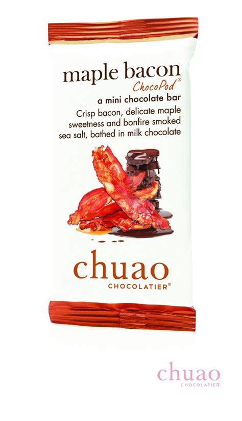 Chuao Chocolatier Baconluxious Milk Chocolate Mini Bars Gourmet