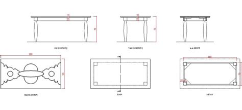 Dwg Adı 6 kişilik yemek masası İndirme Linki dwgindir