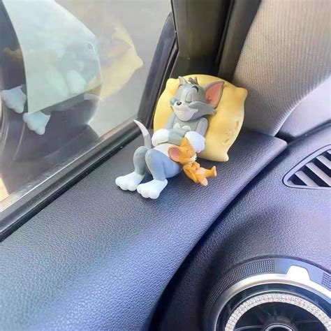 Tom And Jerry Car Interior Decor Cute Car Accessories Tom And Jerry