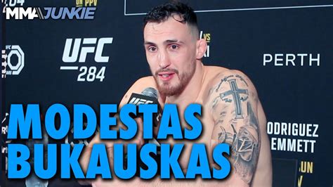 Modestas Bukauskas Thrilled To Win Short Notice Return To Octagon UFC