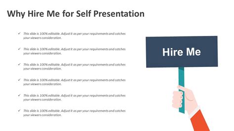 Why Hire Me For Self Presentation Powerpoint Template Ppt Templates