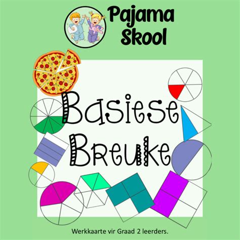 Graad 2: Basiese Breuke Werkkaarte (A4 Printable) • Teacha!