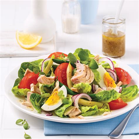 Salade niçoise au thon 5 ingredients 15 minutes