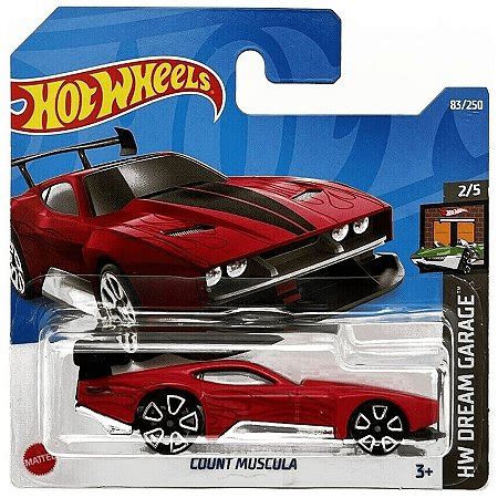 Carro Colecionável Hot Wheels Count Muscula Planeta Nerd Geek