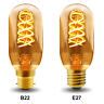 Litecraft Light Bulb W E Edison Screw Led Filament Teardrop Fitting