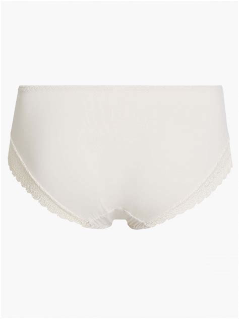 Bf Lace Tactel Invisible Short Brief Beige Satami Lingerie