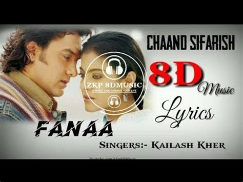 Chand Sifarish Dmusic Lyrics Fanaa Aamir Khan Kajol