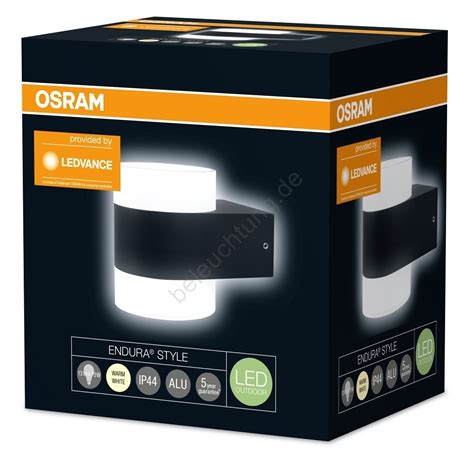 Osram Led Wandleuchte F R Au En Endura Xled W V Ip