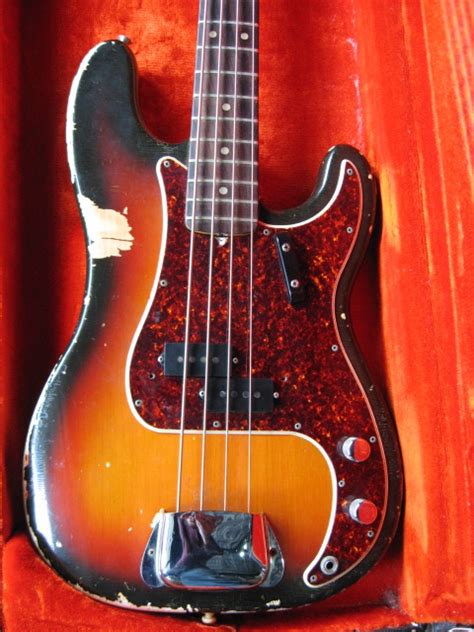 Fender Precision Bass 1968 Sunburst Bass For Sale Mike S Music