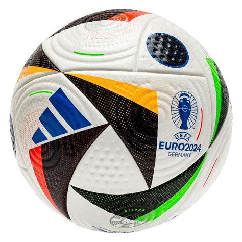 Adidas Fodbold Fussballliebe Pro Euro Kampbold Hvid Sort Bl