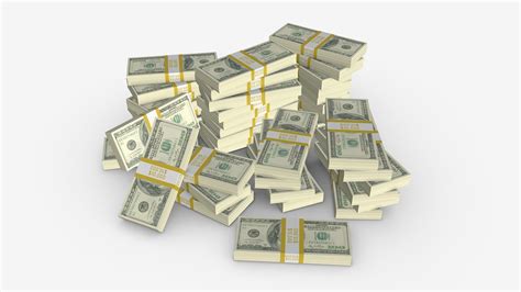 American Dollar Bundles Large Set Buy Royalty Free 3d Model By Hq3dmod Aivisastics [1d5a39e