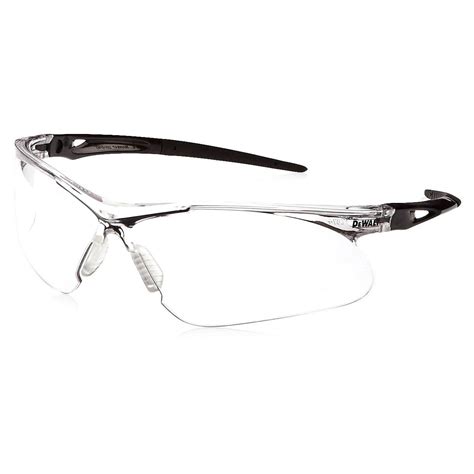 Dewalt Dpg Recip Safety Glasses Clear Frame Clear Lens Full