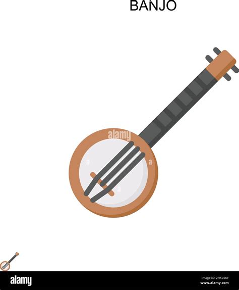 Banjo Illustration Stock Vector Images Alamy