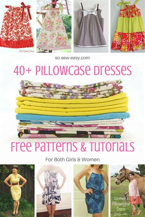 40 Pillowcase Dresses Free Patterns And Tutorials So Sew Easy