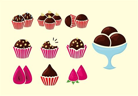 Brigadeiro Marrom Cookies Ilustra O Vetorial Ilustra Es Vetoriais