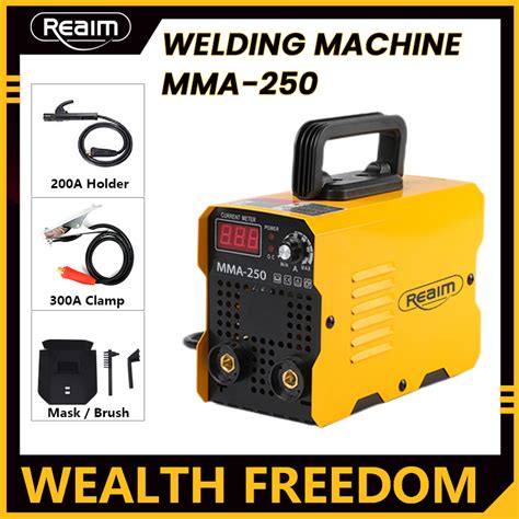 Reaim Mma Welding Machine Inverter Mma Portable Tig Welder Igbt Dc