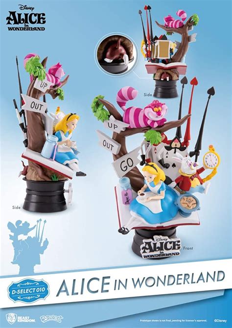 Disney Diorama Stage Alice In Wonderland By Beast Kingdom Figuristi