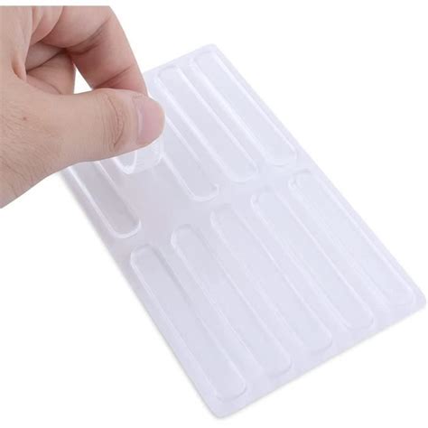 20pcs Patins Caoutchouc Antiderapant Tampon Caoutchouc Meuble