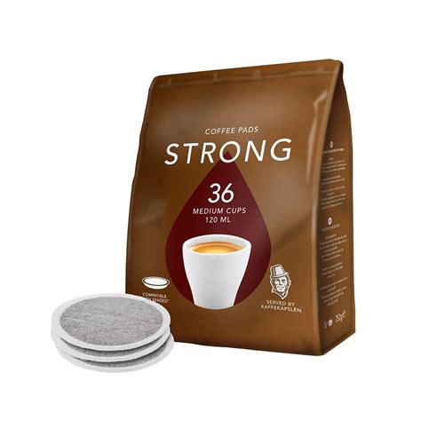 Kaffekapslen Strong Medium Cup 36 Pods For Senseo For 2 80