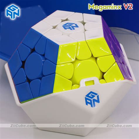 Gan Magnetic Cube Megaminx V Maglev Uv Ziicube