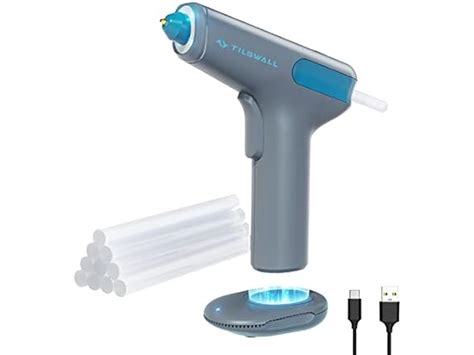 TILSWALL W Cordless Auto Hot Glue Gun