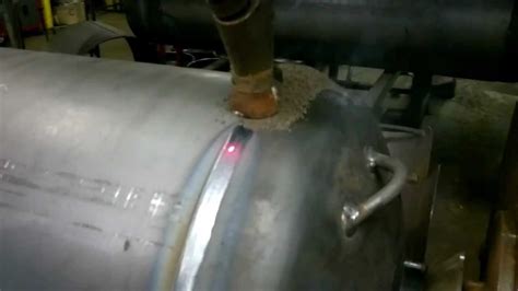 Submerged Arc Welding Saw Pressure Vessel Welding Youtube