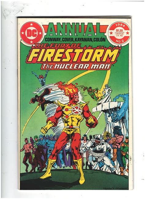 The Fury Of Firestorm The Nuclear Man Annual Dc Comics Direct