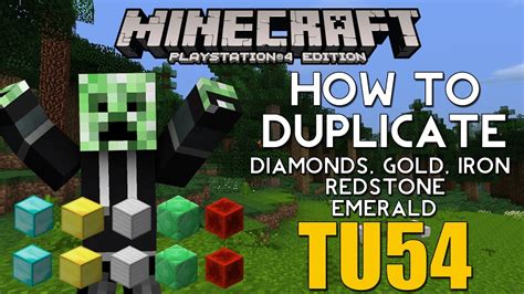 Ps4xbox One Minecraft Title Update 54 How To Duplicate Diamonds