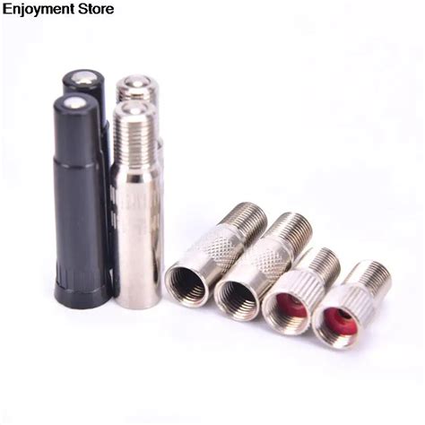 2pcs Bicycle Valve Extender For Schrader Valve Replacement Cycling Bike Parts 19mm 25mm 39mm