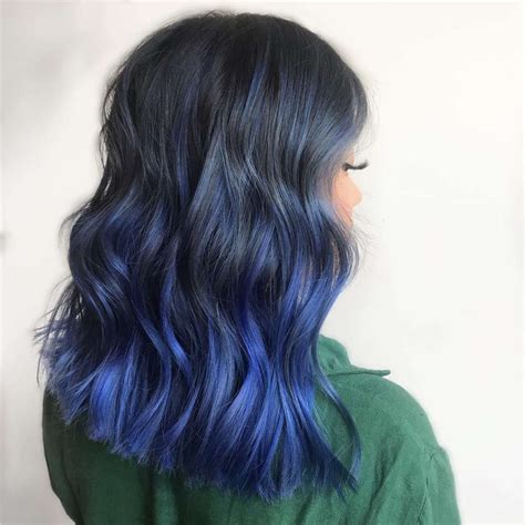 37 Blue Ombré Hair Color Ideas To Try