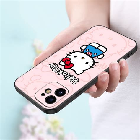 2024 Cute Cartoon Hello Kitty Cat Phone Case For Huawei Pura70 Pro Plus P60 Pro P50 P40 P30 P20